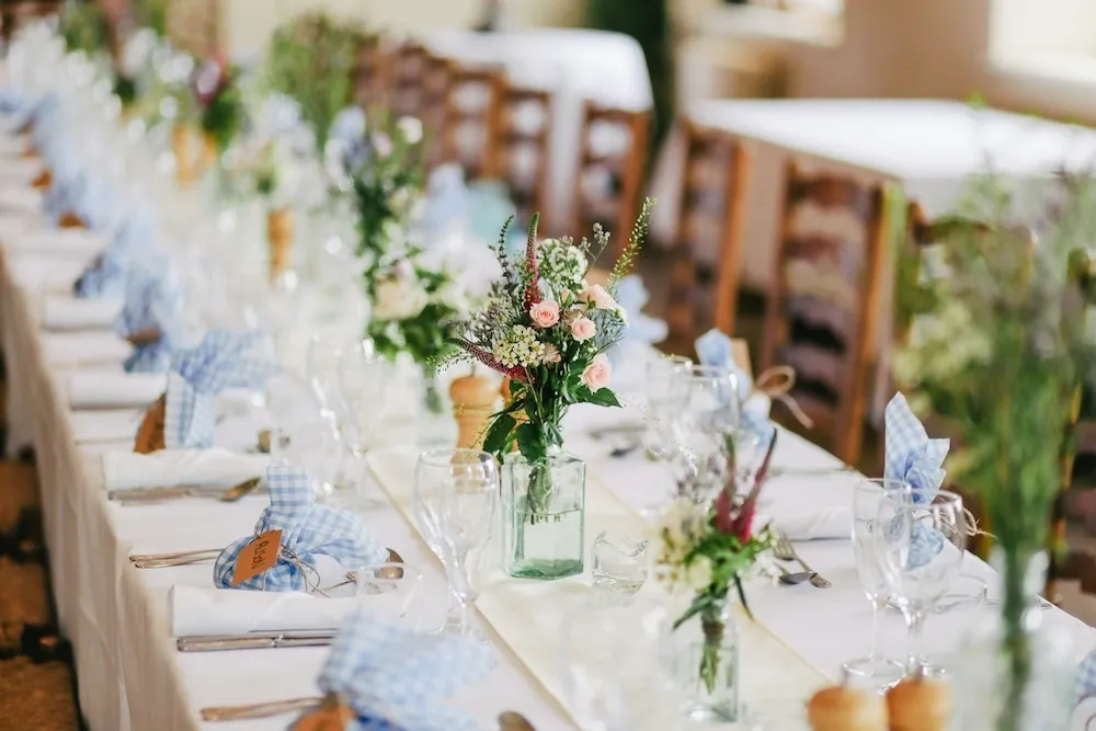 Wedding table decoration